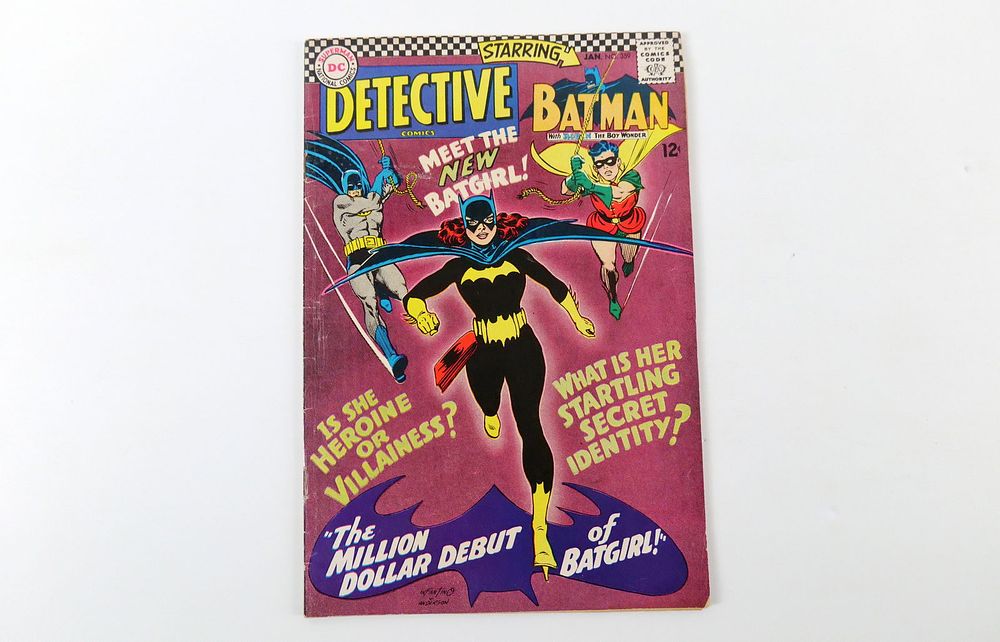 Detective Comics #359. 1st Appearance of Batgirl. Super Key! Good to VG. All invoices must be 