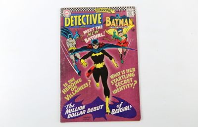 Detective Comics #359. 1st Appearance of Batgirl. Super Key! Good to VG. All invoices must be 