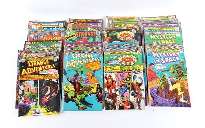 Lot of Silver Age DC Comics. Including Strange Adventures, Mystery in Space, House of Mystery 