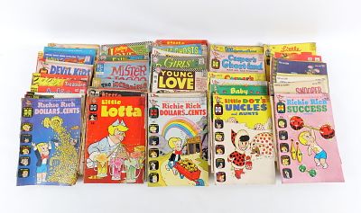 Lot of Harvey, Dell, Archie, and Gold Key Comics. Including Life with Archie, Little Dot 