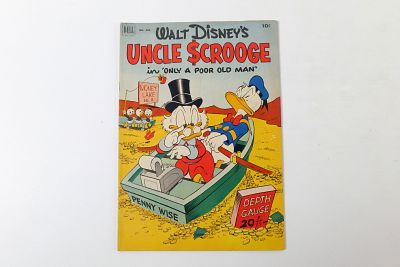 Walt Disney's Uncle Scrooge - Four Color #386. 1st Uncle Scrooge headlining a comic. VG. All 