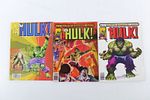 Lot of Rampaging Hulk Magazines. Including Issues #1, 3, 7, 12, 18-21, 23, 25-27 and Poster Image - 2