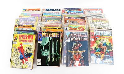 Lot of Marvel Comics. Including Amazing Spider-Man, Wolverine, X-Men and More. Fine to VF. All 