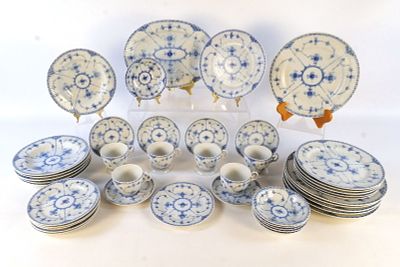 Lipper & Mann Blue Fjord Dinnerware Set - Service for 6. Lipper &amp; Mann Blue Fjord Dinnerware 