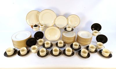 Mikasa Statehouse Dinnerware Set - Service for 14 plus Extras. Including 11" Dinner Plates 