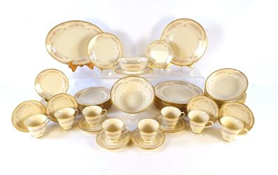 Lenox Chesapeake Dinnerware Set - Service for 8 Plus Extras. Including (12) 10.75" Dinner 