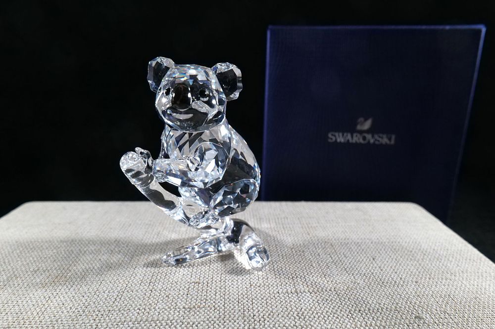 Lot 226: Swarovski Crystal Koala Figurine