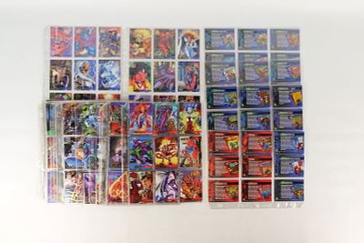 Marvel 1995 Flair Annual Trading Card Set. Includes 1-150, Holoblast #1, 2, 4-6, & 8-12 