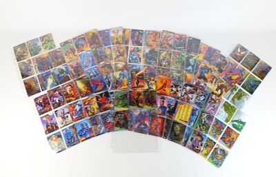 1995 Marvel Fleer Ultra Spider-Man Trading Cards. Including 1-150, Golden Web #1-9 