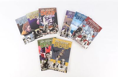 Lot of The Walking Dead Trade Paperbacks. Including #1-8. Fine Condition. All invoices must be 