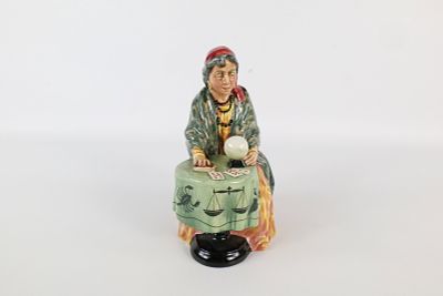 Royal Doulton The Fortune Teller Figurine - HN 2159. Measures 7" tall. All invoices must be 