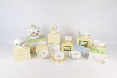 Lenox Butterfly Meadow Tea Set - Not 100% Matching but all from the Butterfly Meadow Series. 