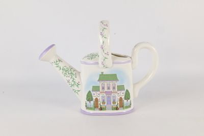 Lenox Village Watering Can. Measures 10" tall x 13" long. All invoices must be paid within 24 