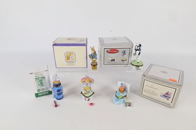 Lot of 5 PHB/Midwest Trinket Boxes. Including The Lone Ranger with Bullet and Box, Scuffy the 