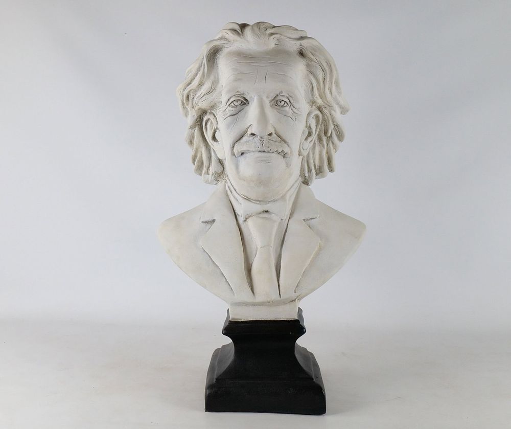 Lot 161: Large Albert Einstein Portrait Bust