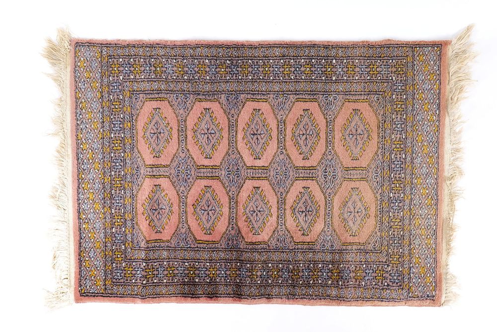 Lot 234: Hand Knotted Pakistani Bokhara Rug
