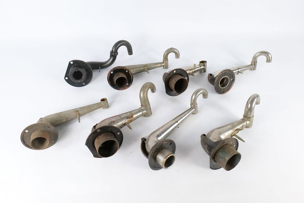 Lot 267: Lot of Antique Phonograph Tone Arm Assemblies and Parts