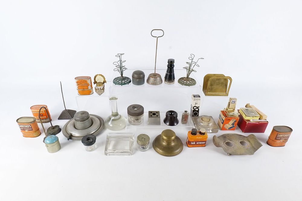 Lot 310: Antique and Vintage Desk Collection
