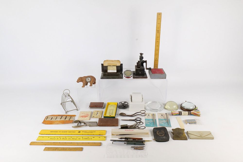 Lot 311: Large Antique Americana Office & Ephemera Lot