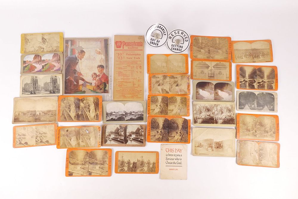 Lot 313: Vintage Ephemera Lot