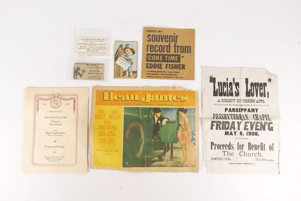 Lot 317: Vintage Ephemera Collection