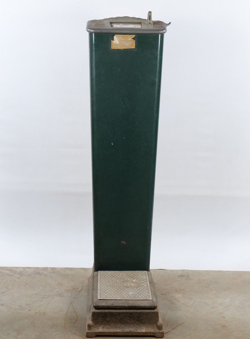 Lot 323: Vintage Aristo Coin-Operated Penny Scale