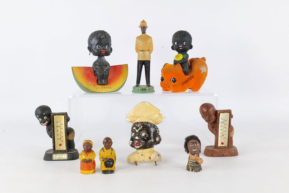 Lot 344: Vintage Mid-Century Black Americana Souvenir Collection