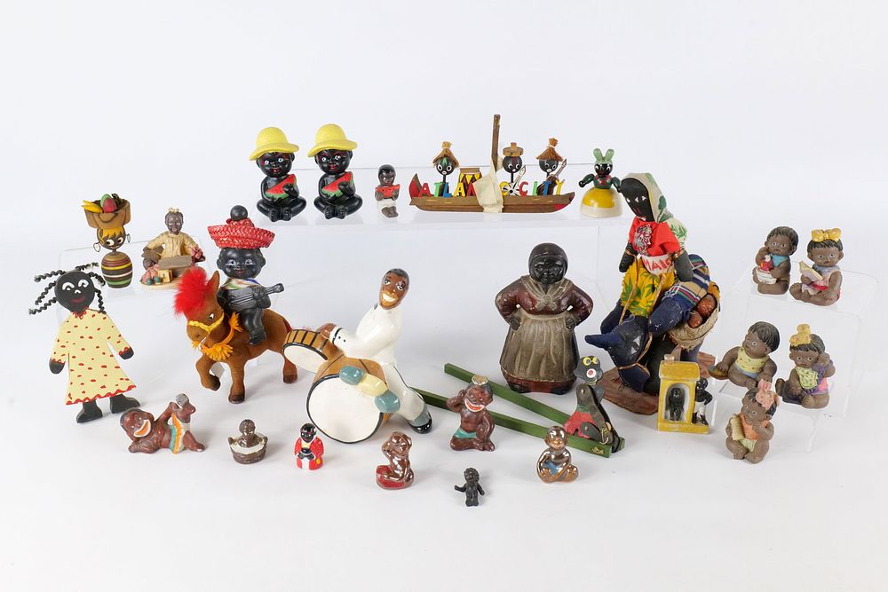 Lot 346: Vintage Black Americana & Folk Art Collection