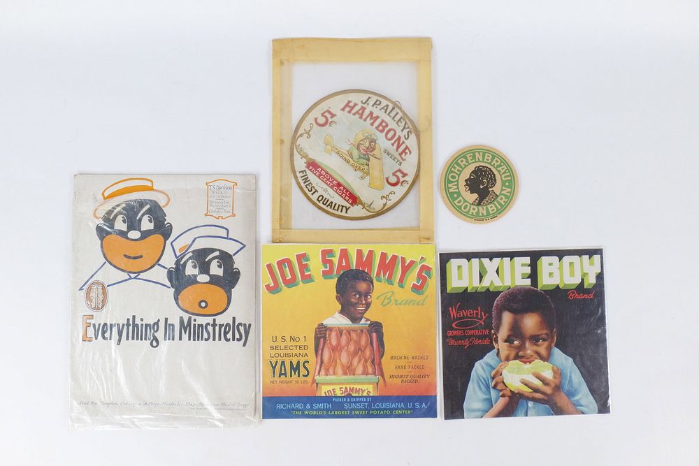 Lot 349: Lot of Vintage Black Americana Advertising & Ephemera Pieces