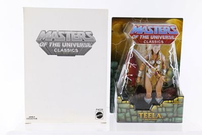 Masters of the Universe Teela Action Figure - MOTU. Mattel Matty Collector - 2009. New in 