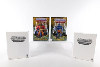 Lot of 2 Masters of the Universe Classics Action Figures. MOTU. Including Webstor and King 