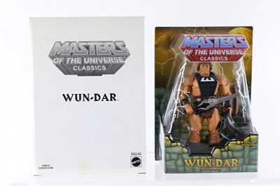 Masters of the Universe Wun-Dar Action Figure - MOTU. Mattel Matty Collector - 2009. New in 