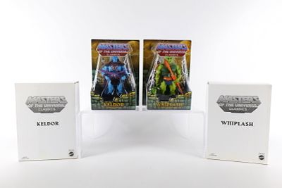 Lot of 2 Masters of the Universe Classics Action Figures. MOTU. Including Keldor and Whiplash. 