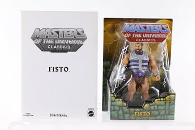 Masters of the Universe Fisto Action Figure - MOTU. Mattel Matty Collector - 2011. New in 
