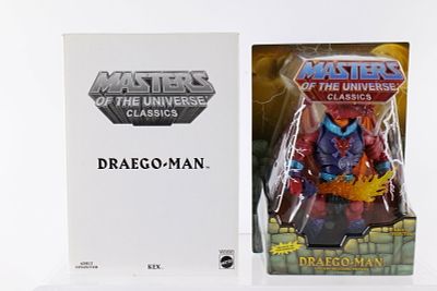 Masters of the Universe Draego-Man Action Figure - MOTU. Mattel Matty Collector - 2011. New in 