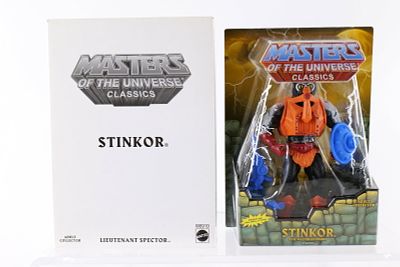 Masters of the Universe Stinkor Action Figure - MOTU. Mattel Matty Collector - 2011. New in 