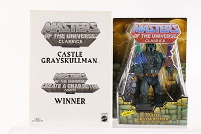 Masters of the Universe Castle Grayskullman Action Figure - MOTU. Mattel Matty Collector - 