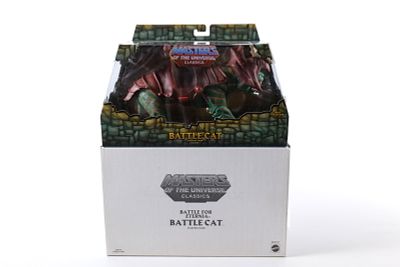 Masters of the Universe Battle Cat Fighting Tiger Figure - MOTU. Mattel Matty Collector - 2009. 