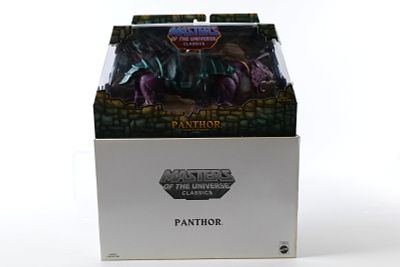 Masters of the Universe Panthor Figure - MOTU. Mattel Matty Collector - 2010. New in package 