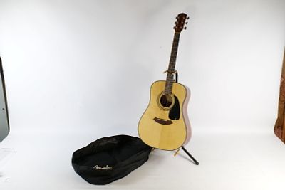 Fender DG-8S NAT Dreadnaught Acoustic Guitar Lot. Serial Number: CD06087309. Features a Solid 