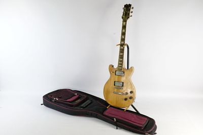 Vintage 1970's/1980's Hondo II Double Cutaway Electric Guitar. Comes with Padded Elite Gig Bag. 