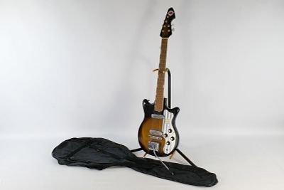 Vintage 1960's Teisco Del Rey ET-200 "Tulip" Electric Guitar. Serial Number: 114406. Made in 