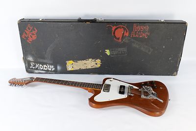 Vintage 1968 Gibson Firebird - Non-Reverse Mahogony Electric Guitar. Vintage 1968 Gibson 