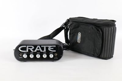 Crate CPB150 PowerBlock 150W Stereo Guitar Amp with Original Travel Bag. Incredibly Compact and 