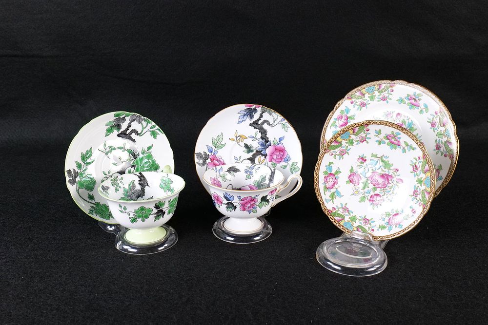 Lot 189: Lot of Shelley Bone China Enameled Pieces