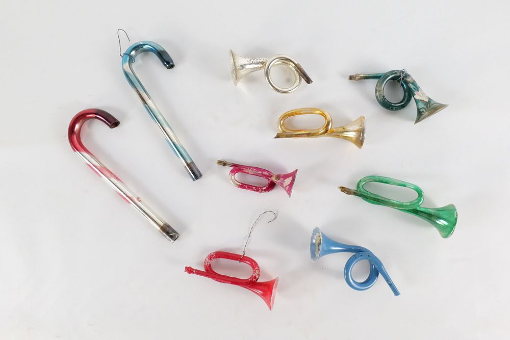 Lot 164: Lot of Vintage Christmas Ornaments