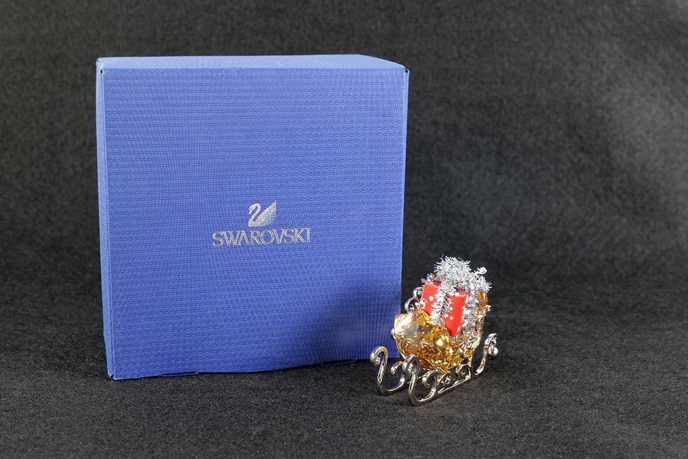 Lot 167: Swarovski Winter Sleigh