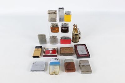 Lot of Assorted Lighters. Including Zippo, Beattie, and More. All invoices must be paid within 