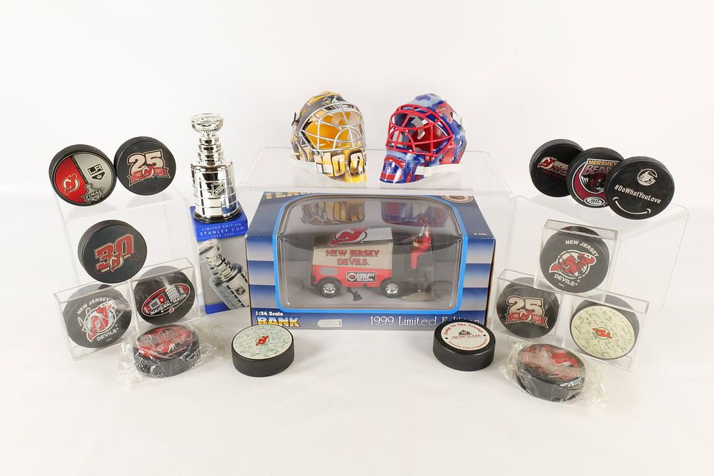 Lot 230: Lot of Hockey Memorabilia