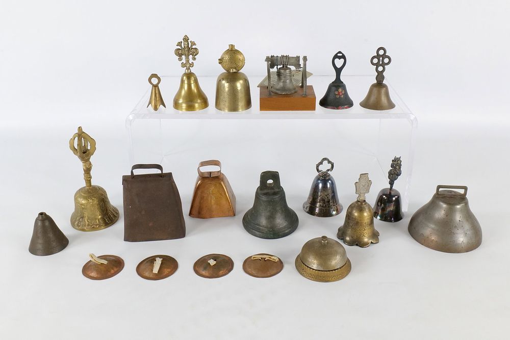 Lot 233: Lot of Metal Bells